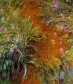El camino a través de los lirios Claude Monet Impresionismo Flores